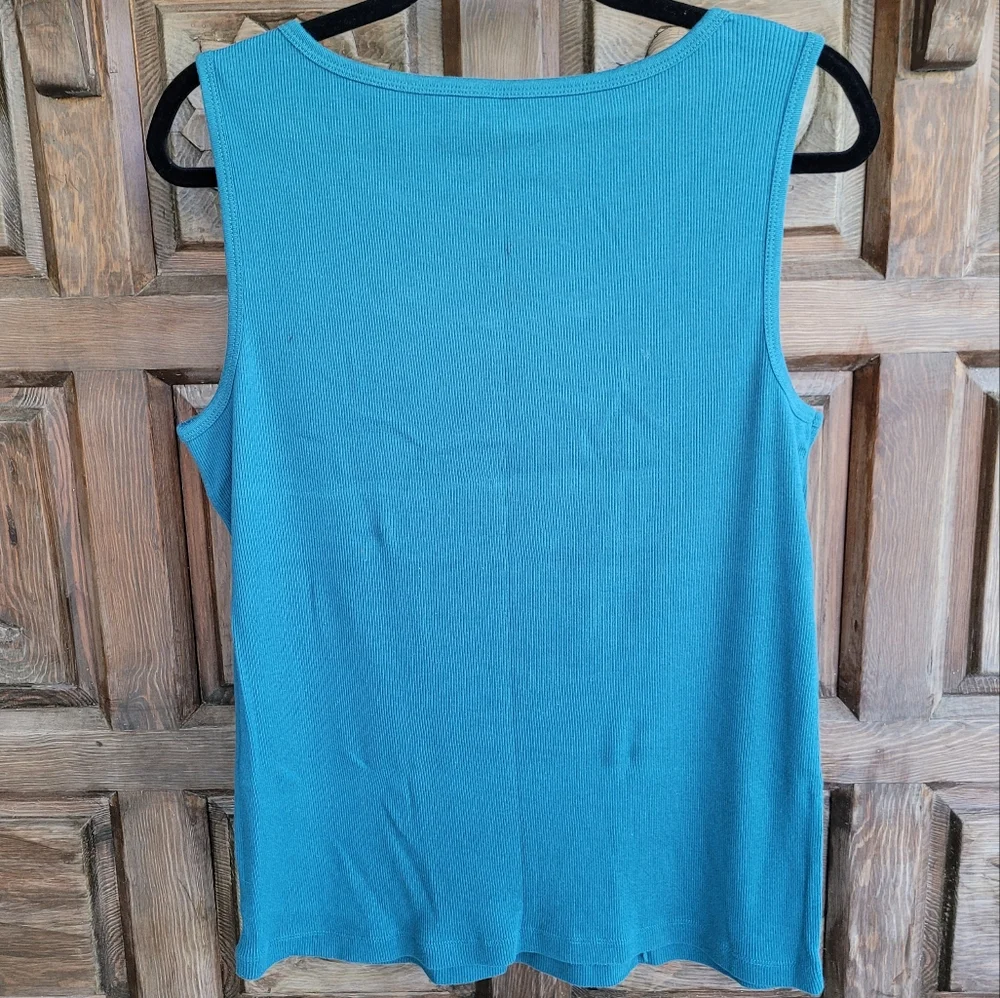 2~Embellished, Rib Tanks St. John's Bay XL - Picture 5 of 14